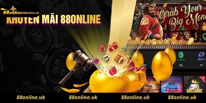 Khuyến mãi bất tận cùng 88online hiện đại