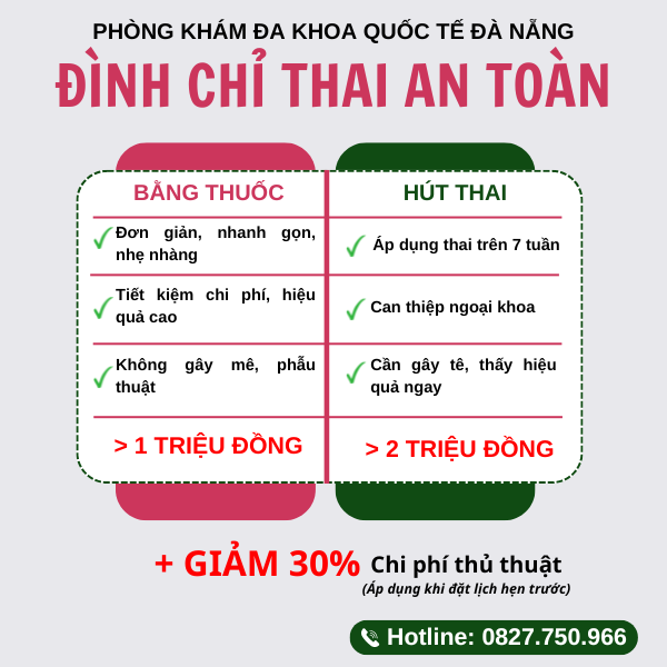 Ưu đãi phá thai tại phòng khám