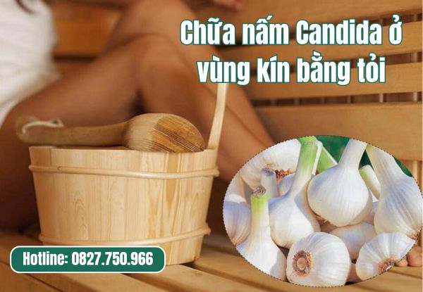 Cách chữa nấm candida ở vùng kín bằng tỏi